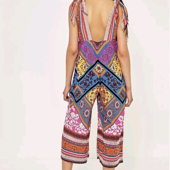 Free People Maritzah Jumpsuit Size 12 - Picture 2 of 9